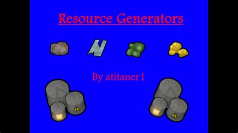 Steam Workshop::Resource Generator.